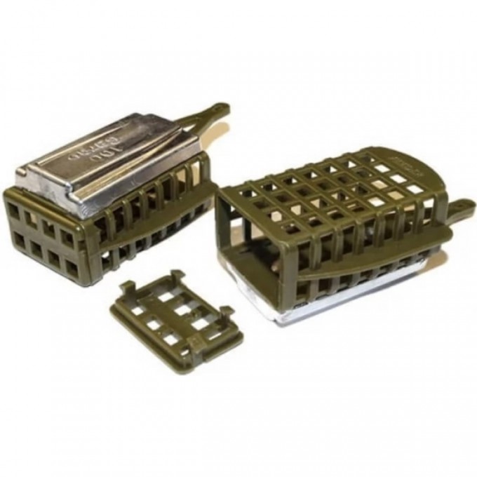 Кормушка фидерная SALMO Feeder Square с дном 200Г 8547-200