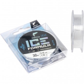 Леска монофильная зимняя SALMO ELITE ICE FORMULA CLEAR 030/010 Леска монофильная зимняя SALMO ELITE ICE FORMULA CLEAR 030/010